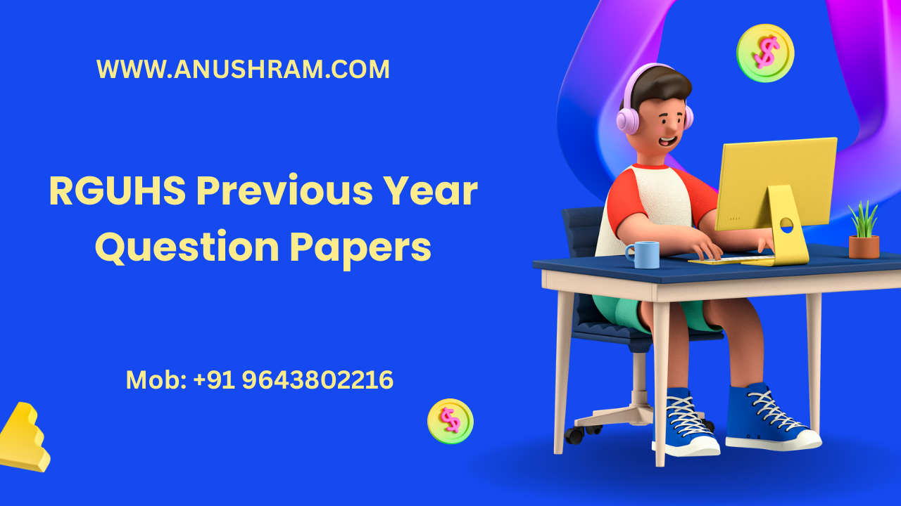RGUHS previous year question papers