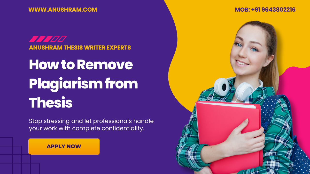 How to Remove Plagiarism from Thesis